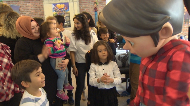 "Rafadan Tayfa" minik ziyaretçilerini ağırladı